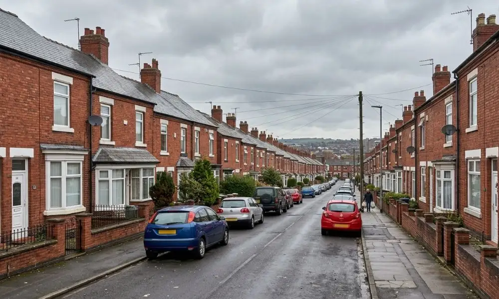 residential street stoke-on-trent