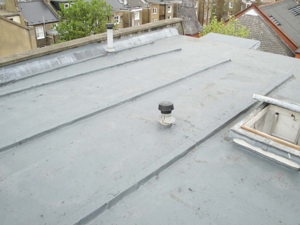 flat roof installation