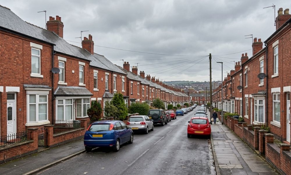 residential street stoke-on-trent