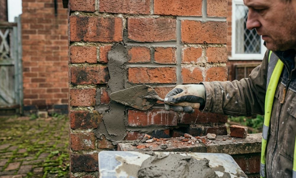 house repointing man