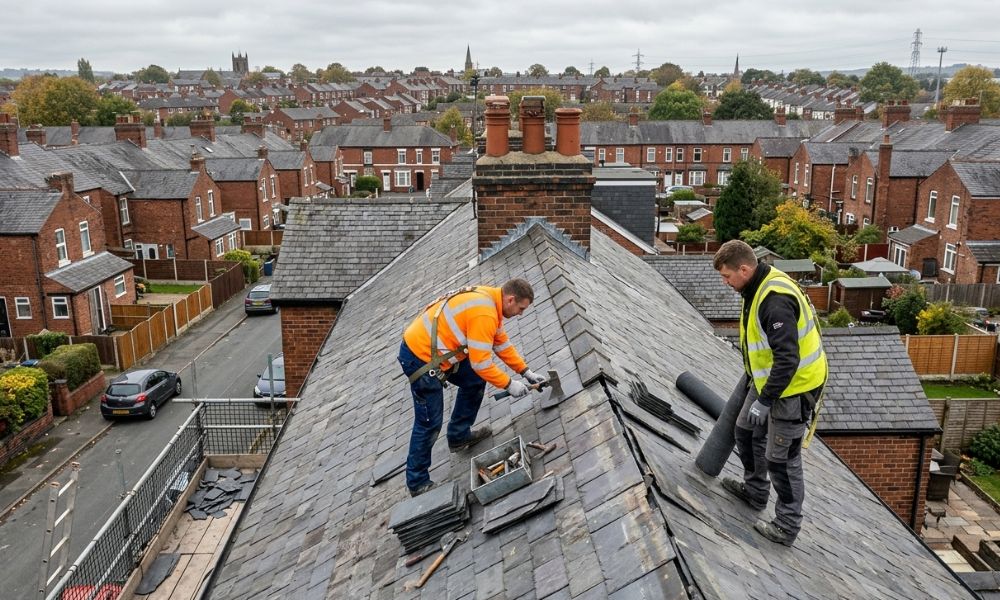 roofing company in stoke on trent potteries fascias