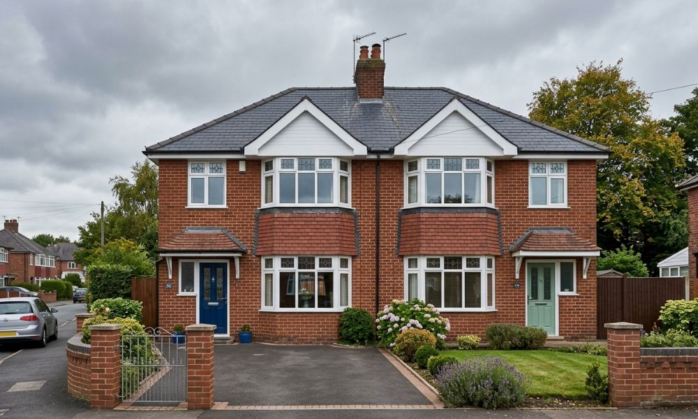 soffits on a modern uk home
